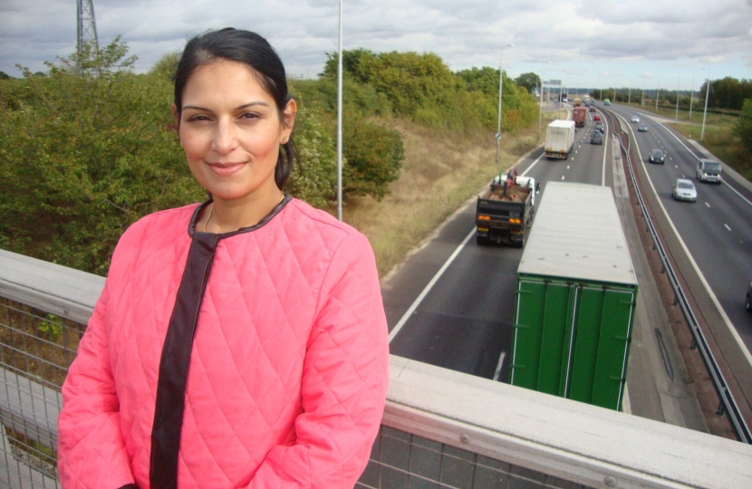 Priti Patel, A12