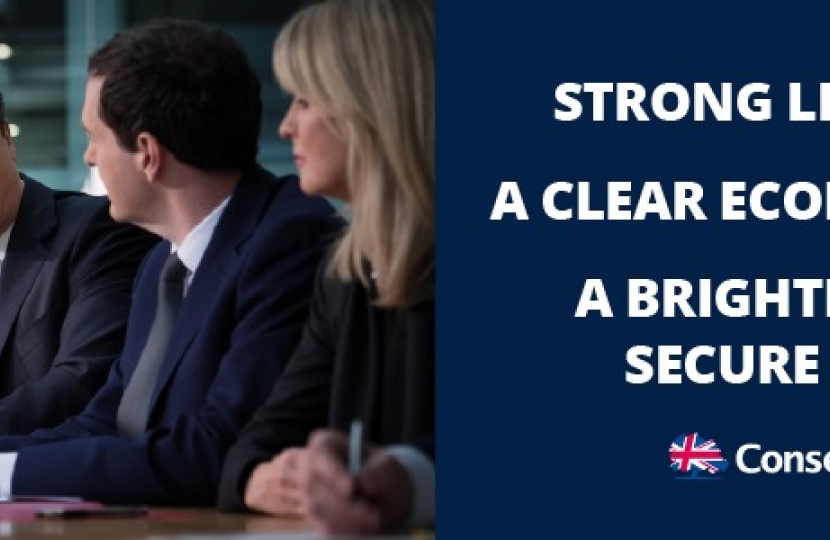 Conservative manifesto banner